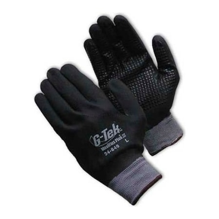 Pip PIP MaxiFlex Endurance Nitrile Coated Gloves, Black, 1 Dozen, M 34-846/M